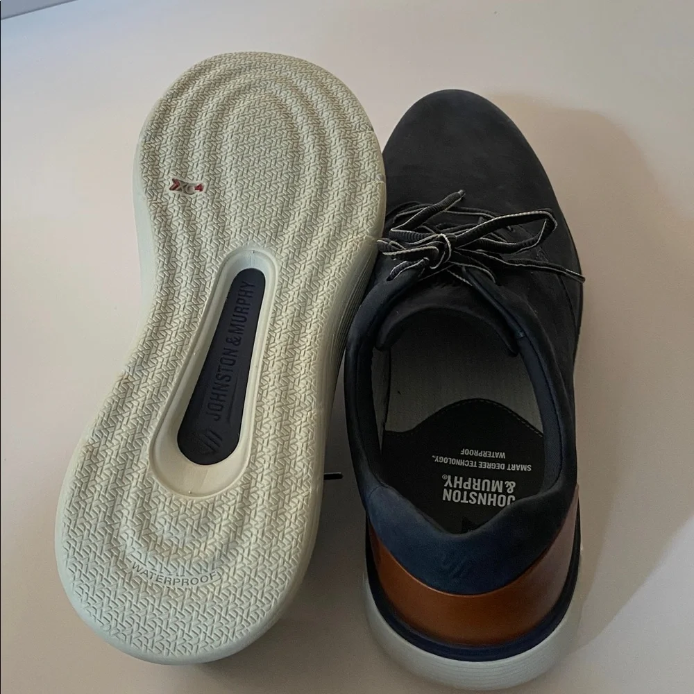 Johnston & Murphy Men's Navy Casual Shoes Sz 13. NWOB